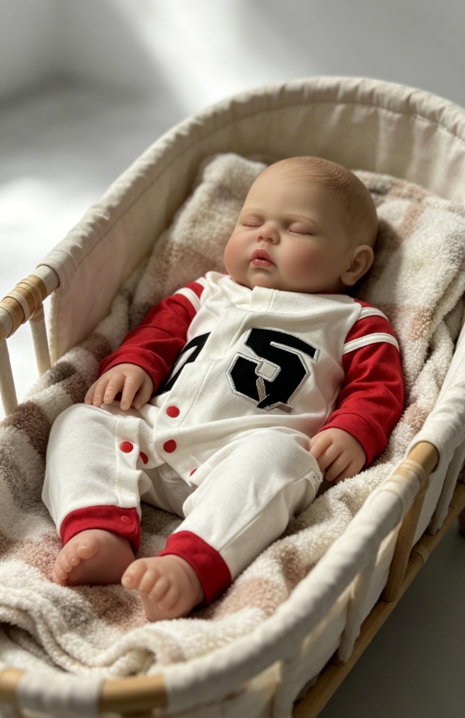 Lonian 24-calowe silikonowe lalki Reborn wyglądają jak realistyczne żyły dla kolekcjonerów