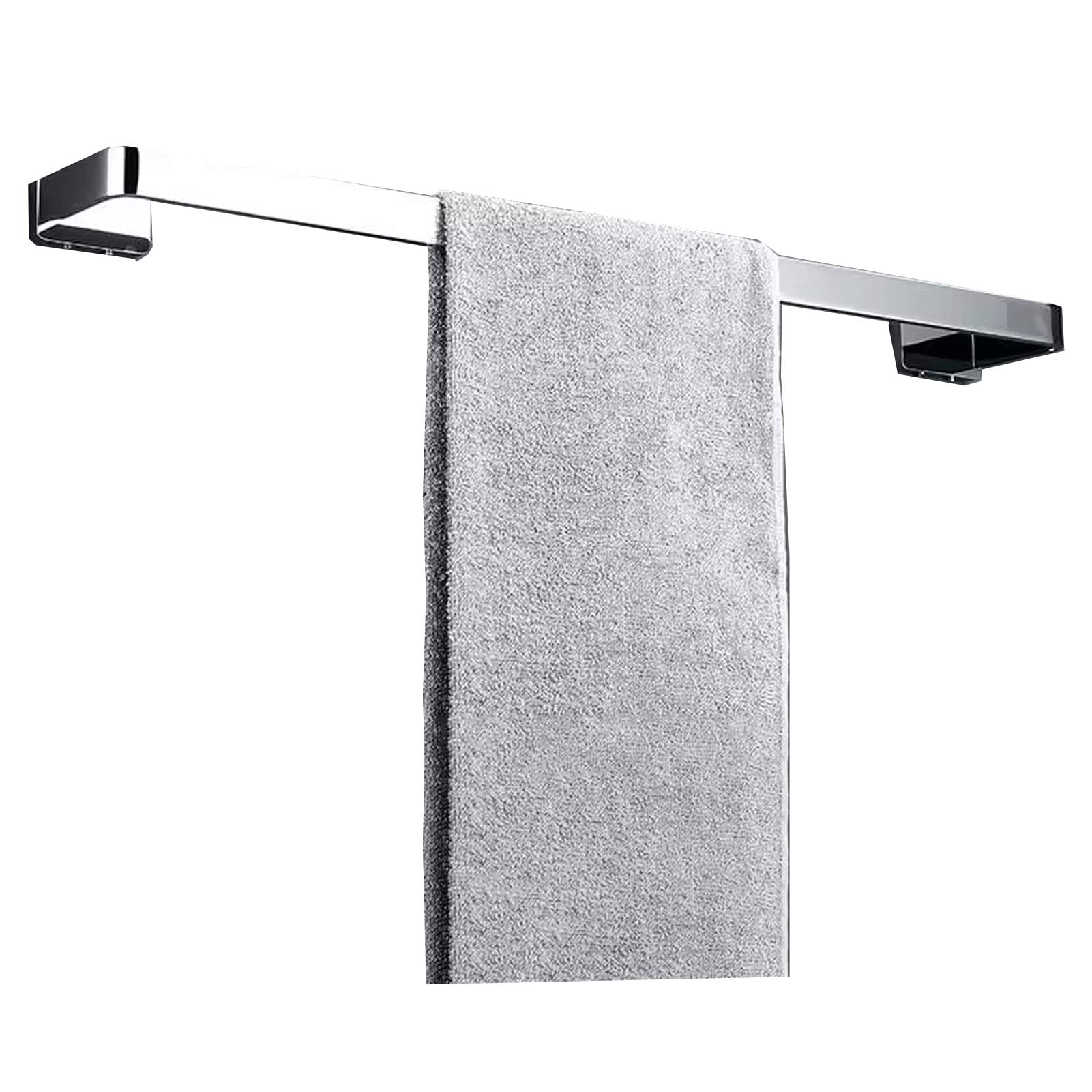 Rail de barre de serviette en argent pour une cuisine et bain rangés