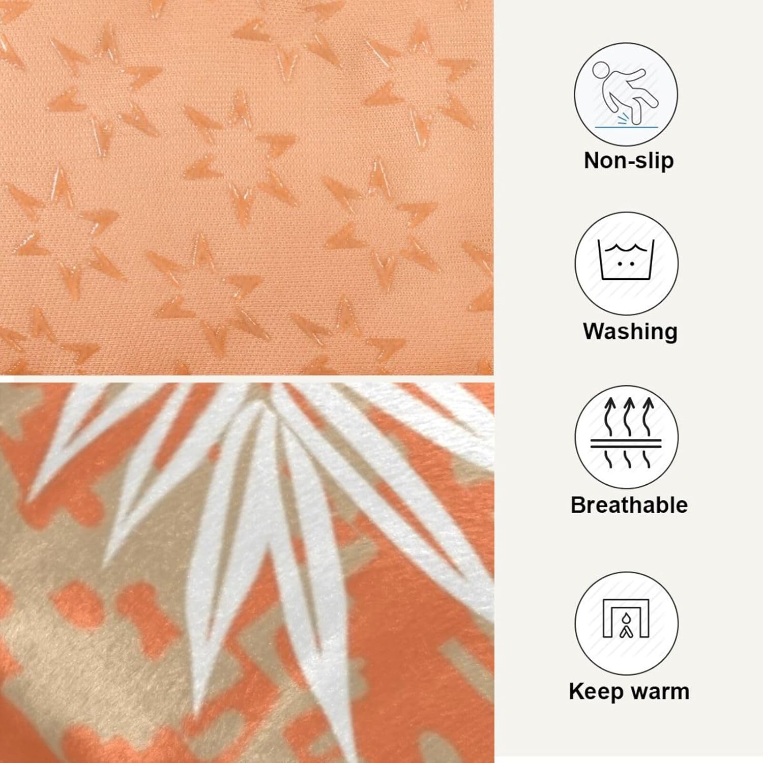 review Hawaiian Aloha Pattern Warm Dog Crate Bed Mat, Soft Pet Sleeping Mat Dog Bed for Crate Suitable for Medium Dogs Cats, Machine Washable Dog Mattress, Anti-Slip 36