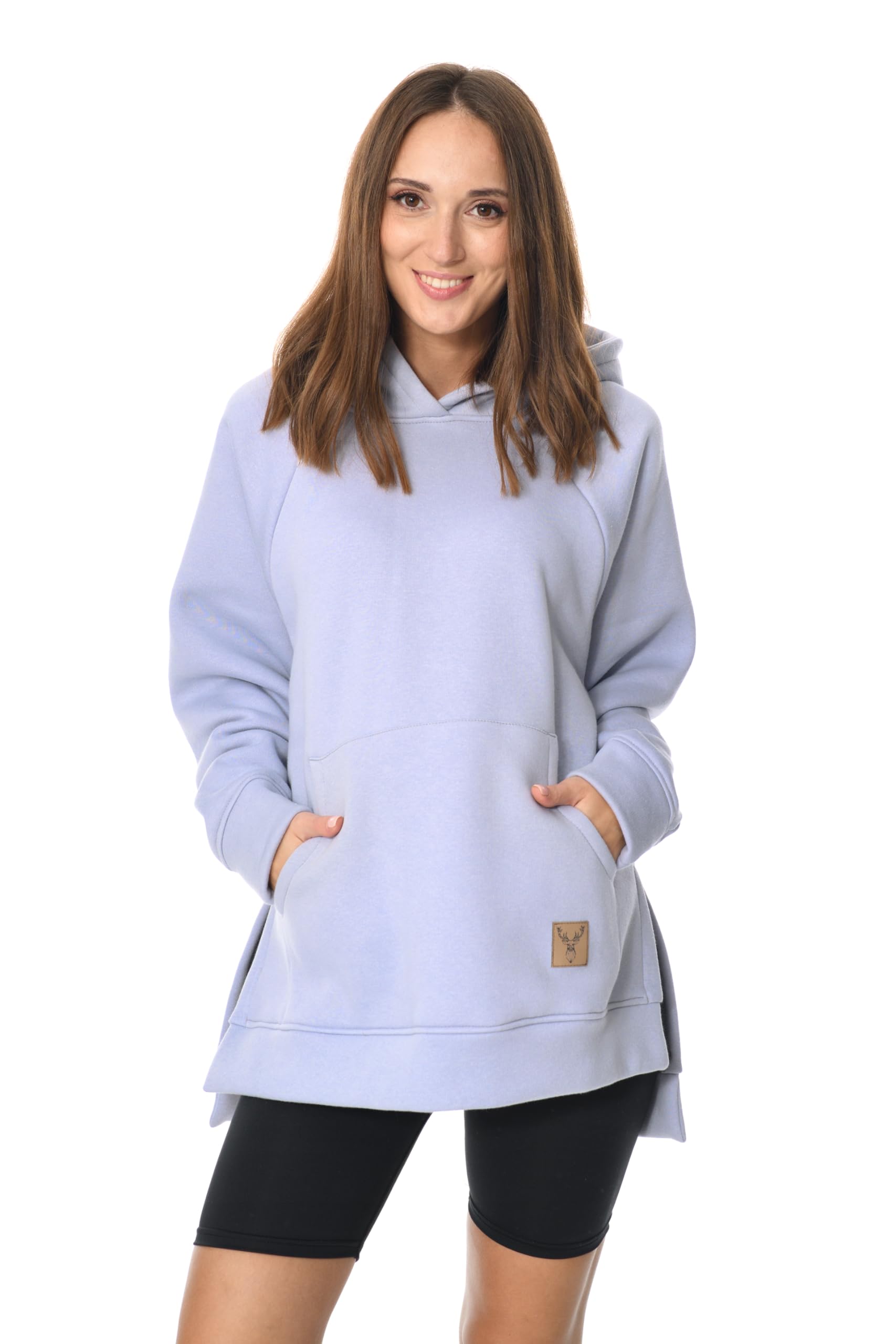 MijaCulture Stella M014 - Jersey de lactancia y maternidad 2 en 1