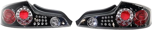 Garage-Pro Conjunto de luces traseras para Infiniti G35 2003-2005 2 puertas Coupé halógeno, lado del conductor y del pasajero IN2811106