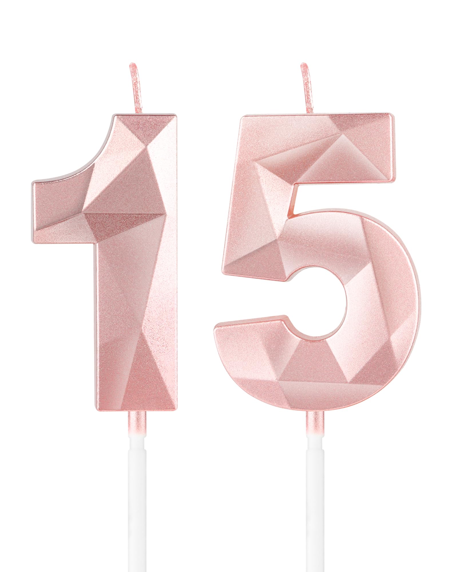 Royal Blue 13th Birthday Candles, 3D Number 13 Candle for Cake, Boy Girl 13th Birthday Decorations,Sapphire Candle Topper Blue Cake Decorations for Birthday Party Wedding Anniversary Supplies — view 307