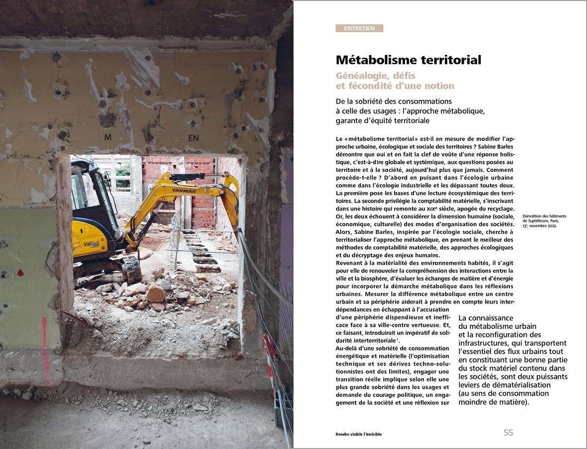 Rendre visible l’invisible: Des entrailles urbaines au métabolisme territorial. Sabine Barles, Grand Prix de l’urbanisme 2025