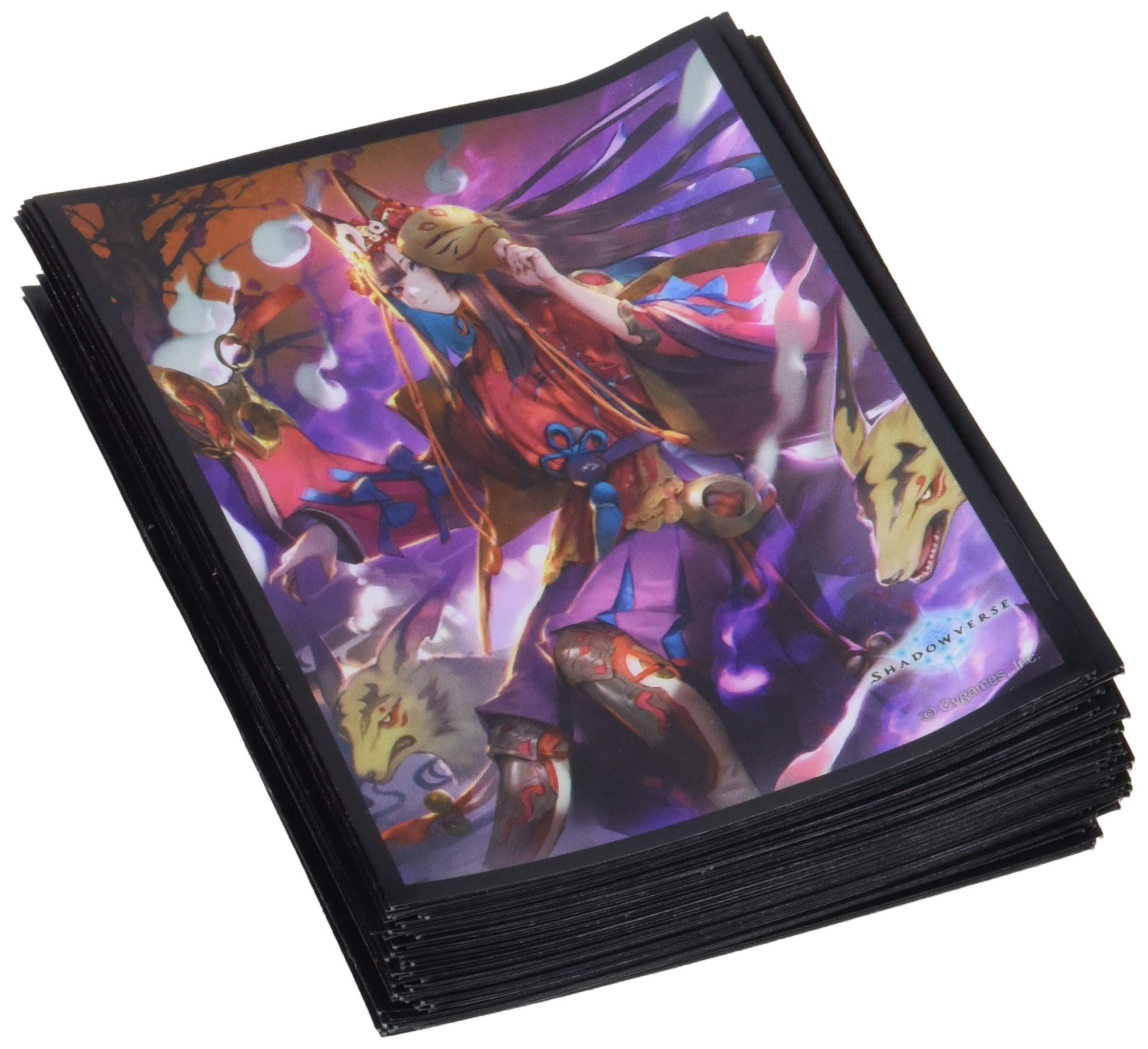 シャドウバース 大妖狐・ギンセツ カードスリーブ シャドバ デッキシールド