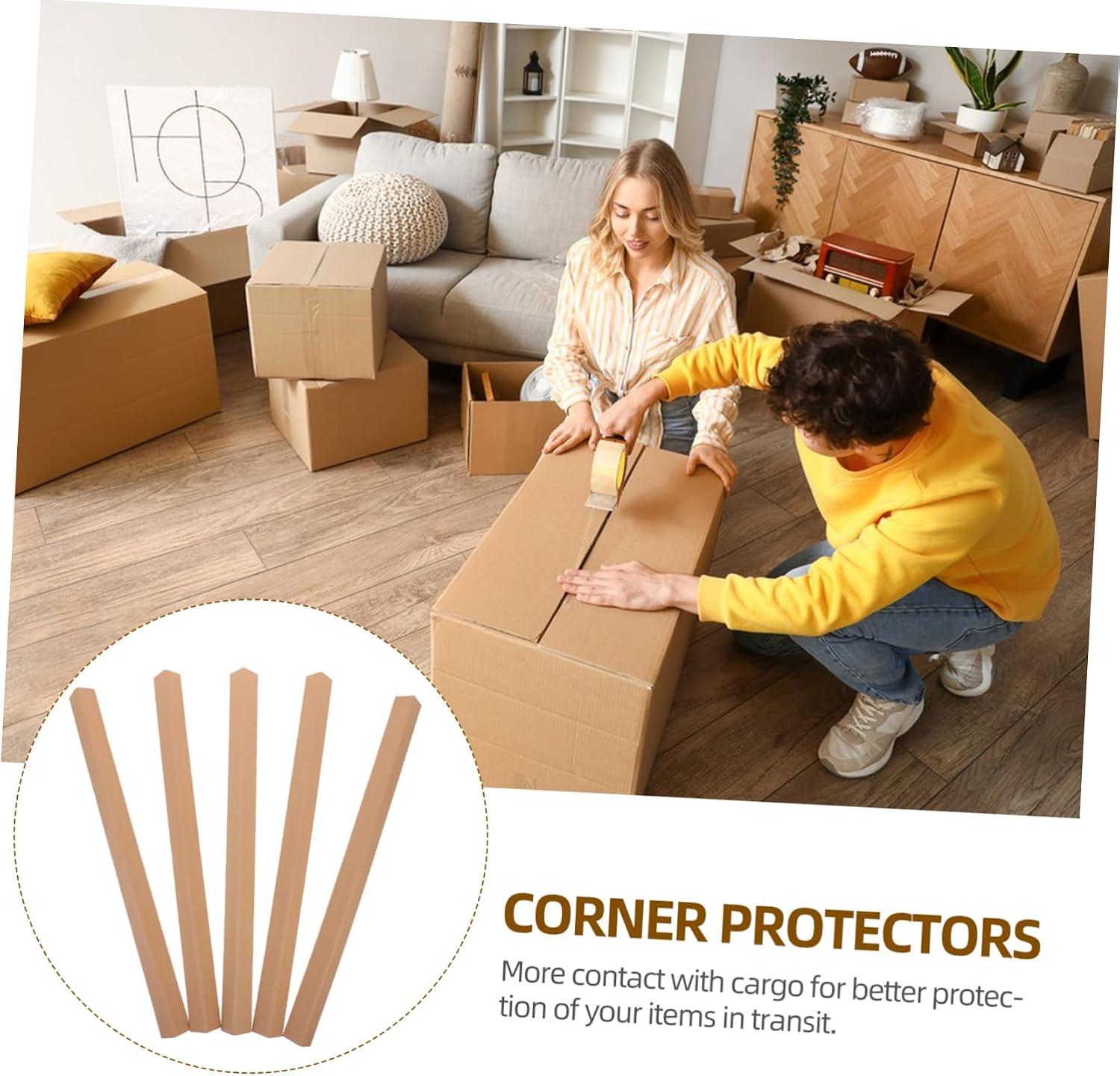 10pcs Picture Frame Corner Protectors Paper Edge Protectors Packaging Corner Guards Moving Packing Supplies