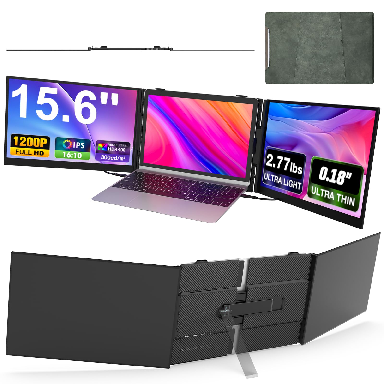 SMISEACOW 15.6 Laptop Screen Extender