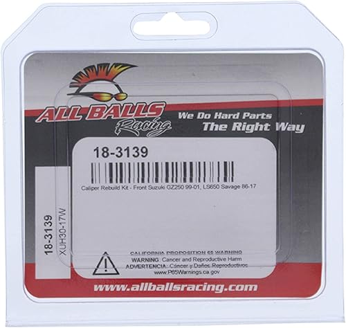 Miniatura 4 de Kit de reconstrucción de pinza delantera All Balls Racing 18-3139 compatible conreemplazo para Suzuki LS 650 Savage 86-14