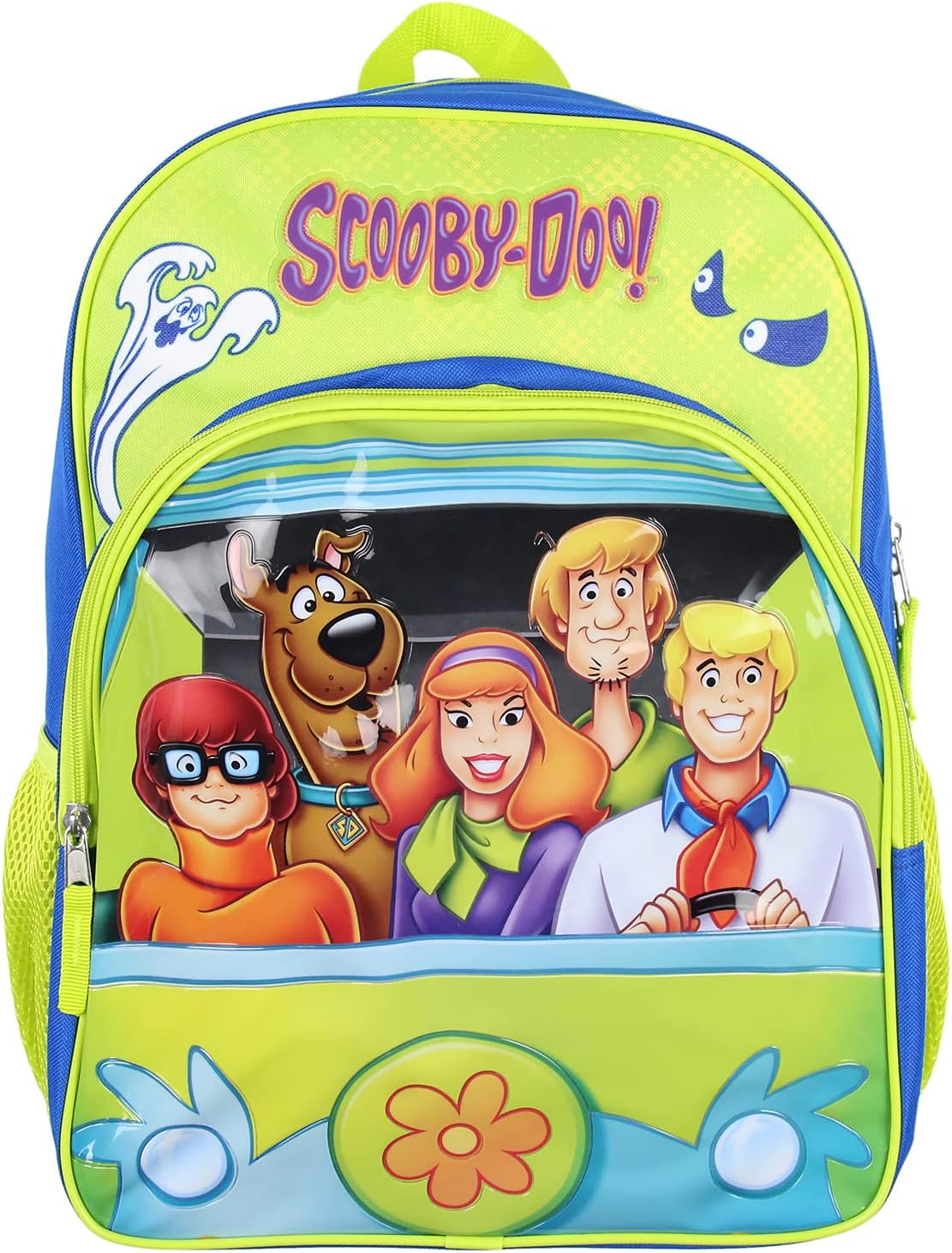 Bioworld Scooby Doo The Mystery Machine Design 16" Backpack Tote Bag