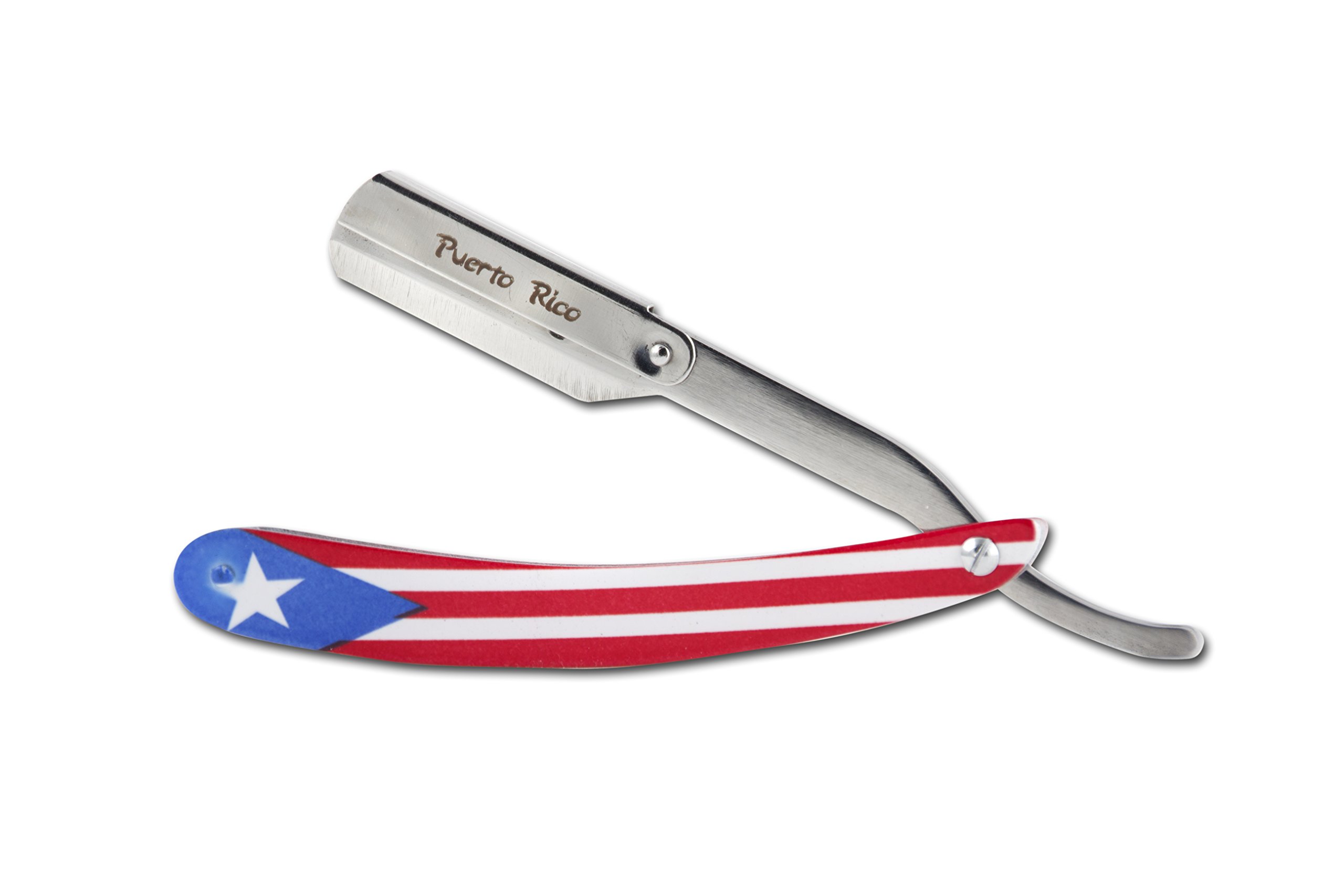 Amazon.com: MD Puerto Rico Flag Swing Lock Razor : Sports & Outdoors