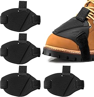 4 PCS Universal Anti-Slip Motorcycle Shift Pad Boot Protector Gear Shifter Guard