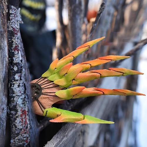 Miniatura 2 de Dedos articulados de Halloween 3D Impreso Flexible Dedo Extensiones de Dedo Decoración de Dedo de Halloween Se adapta a todos los tamaños de dedos