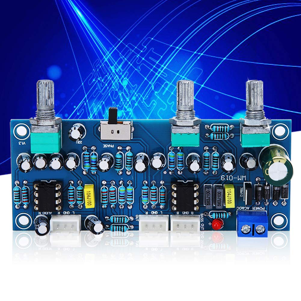 Scheda preamplificatore 2.1 canali Subwoofer Filtro passa-basso Processore audio