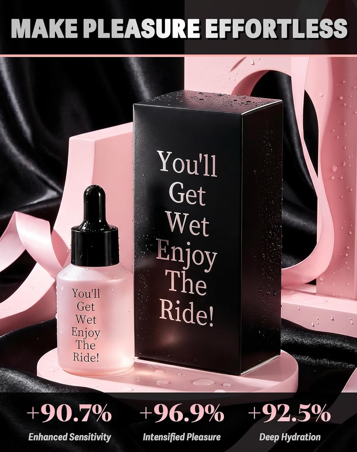Arousal Gel, Female Pleasure Gel & Arousal Oil for Her to Awaken Sensitivity & Deepen Connection, Thoughtfully Designed for Intimate Moments