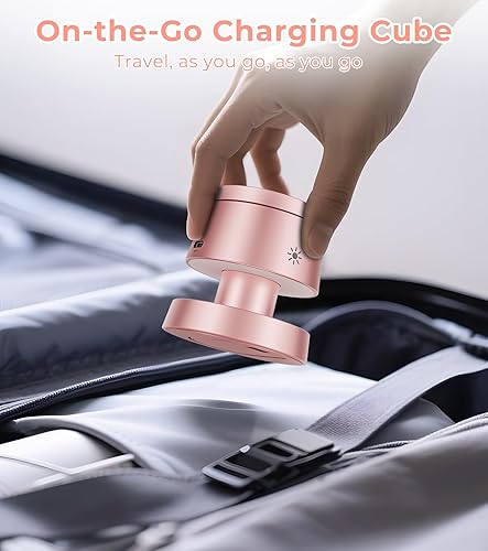 Miniatura 8 de Estación de carga inalámbrica magnética 4 en 1 para iPhone 17151413 Pro Max, con luz nocturna, estación de carga inalámbrica de carga rápida para