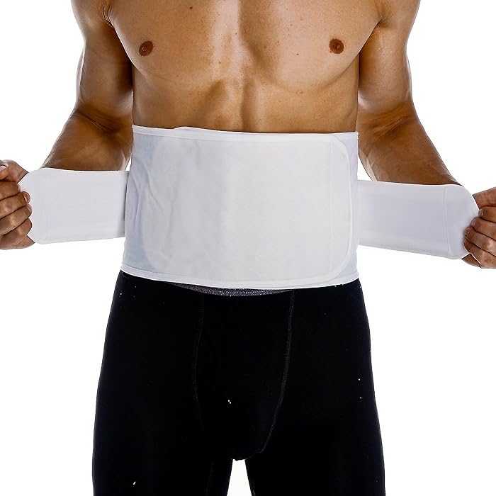 Buy Hernia Belts for Men Abdominal Support Surgical Belly Binder