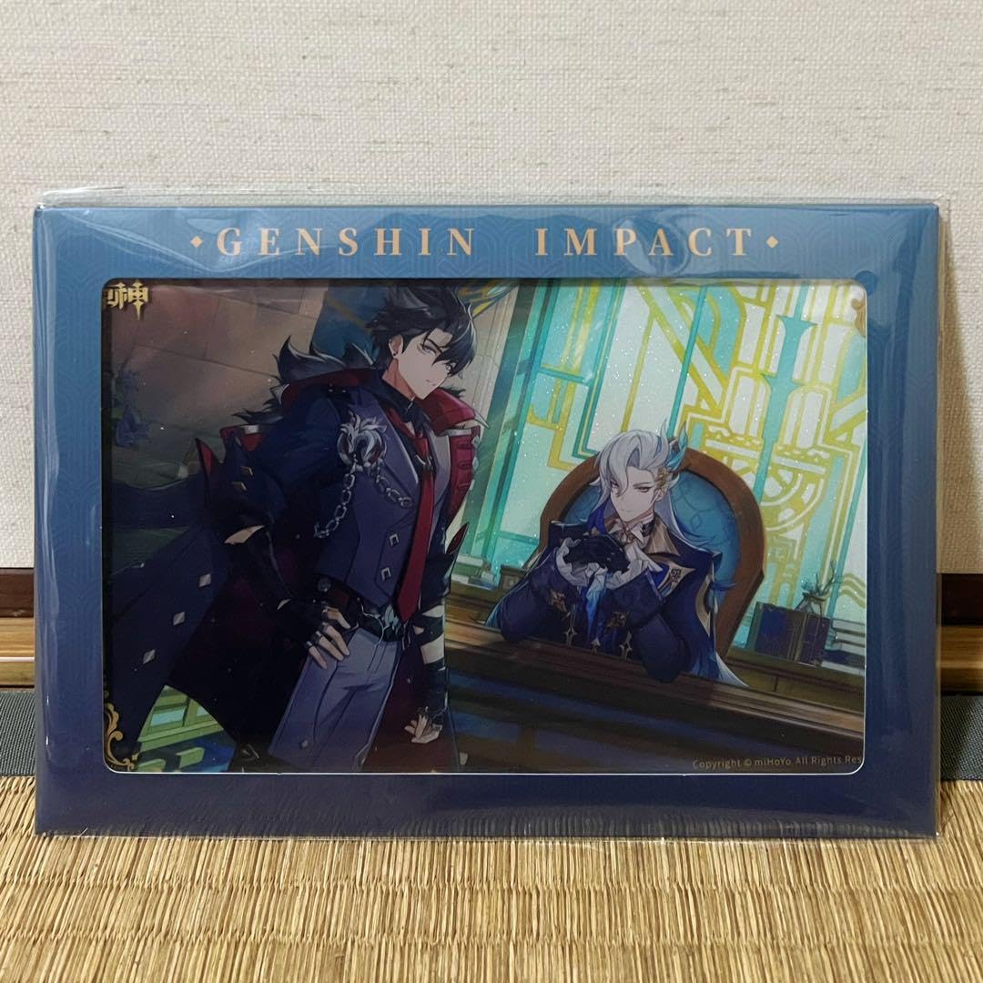 Amazon.co.jp: 原神 リオセスリ ヌヴィレット アクリル色紙 正規品
