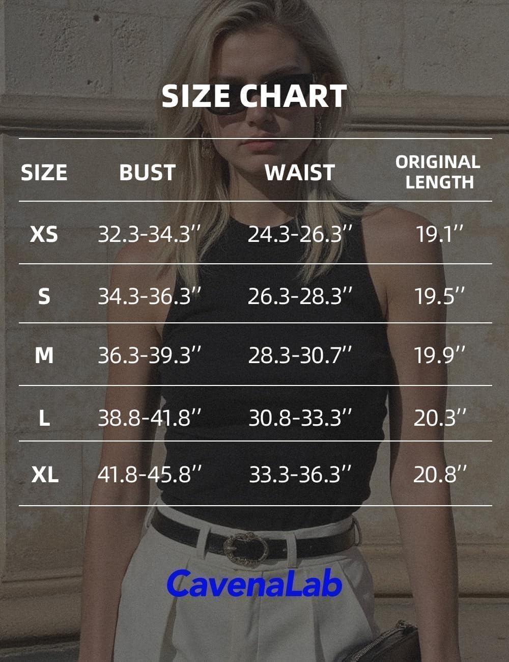Tank Top with Built in Bra for Women Padded Ribbed Casual Sleeveless Camisole Long Crop Top - Image 7