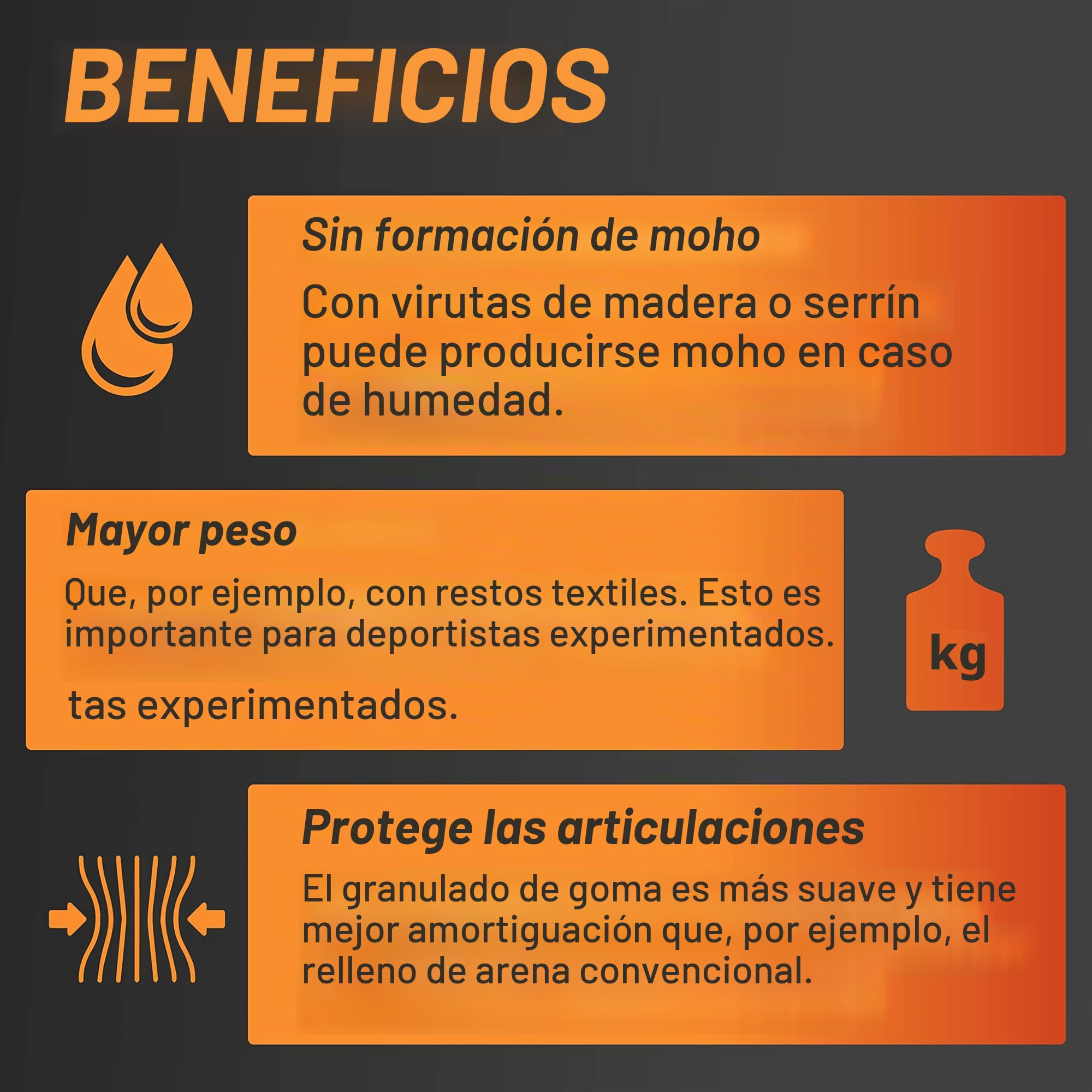 Blaze Premium - Granulado de goma (30 kg, SBR EPDM, aprox. 50 L, material de relleno para saco de boxeo, pera de pared, pera de maíz, pera de maíz, pera