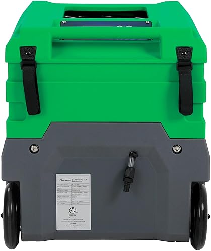 Miniatura 4 de Mounto MOUNTO - Deshumidificador compacto comercial LGR de 268 pintas, con bomba y manguera de drenaje, deshumidificador portátil LGR con ruedas