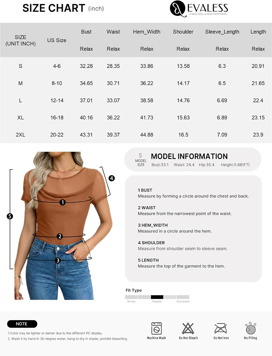 EVALESS Womens Going Out Tops Sexy Lace Mesh Sheer Shirts Trendy Summer Casual Crewneck Short Sleeve Date Night Outfits - Image 6