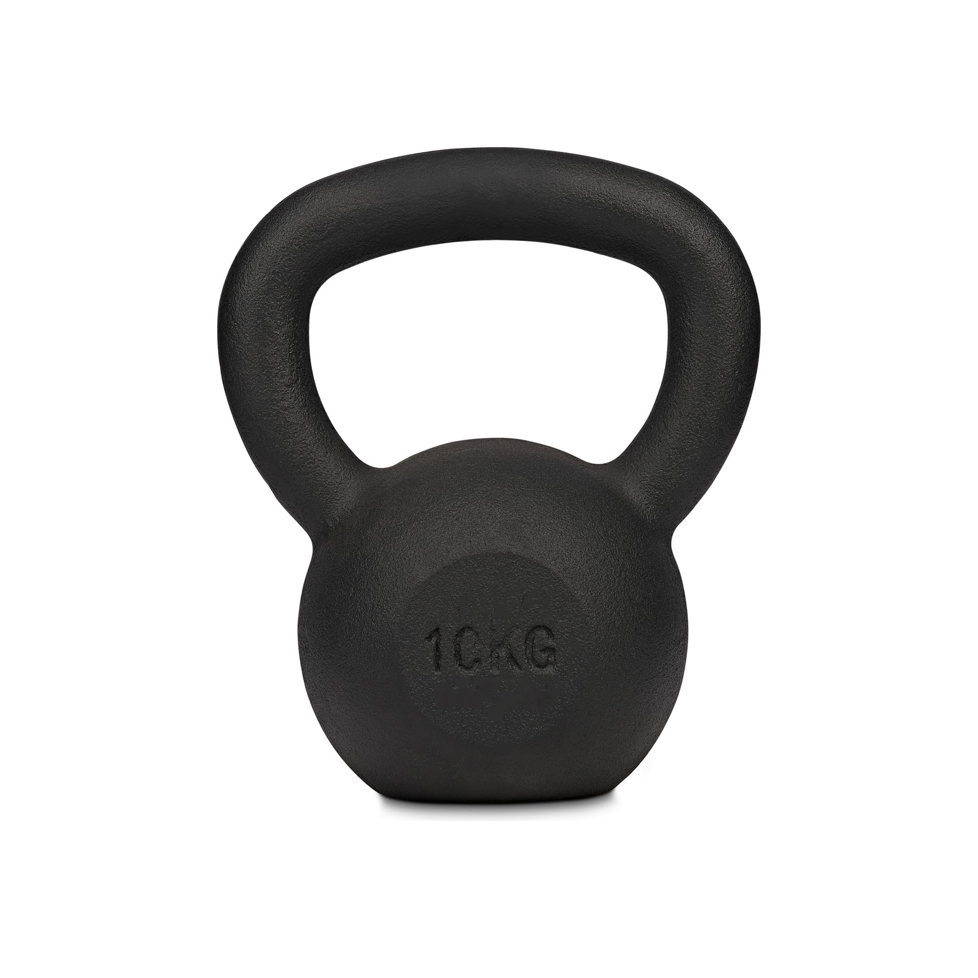 Athlyt Kettlebell żeliwny, 10 kg, czarny