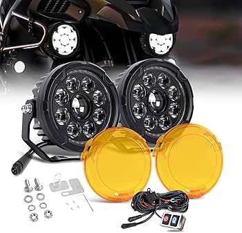 Amazon | CO LIGHT オートバイ LED ドライビングフォグライト 4.5