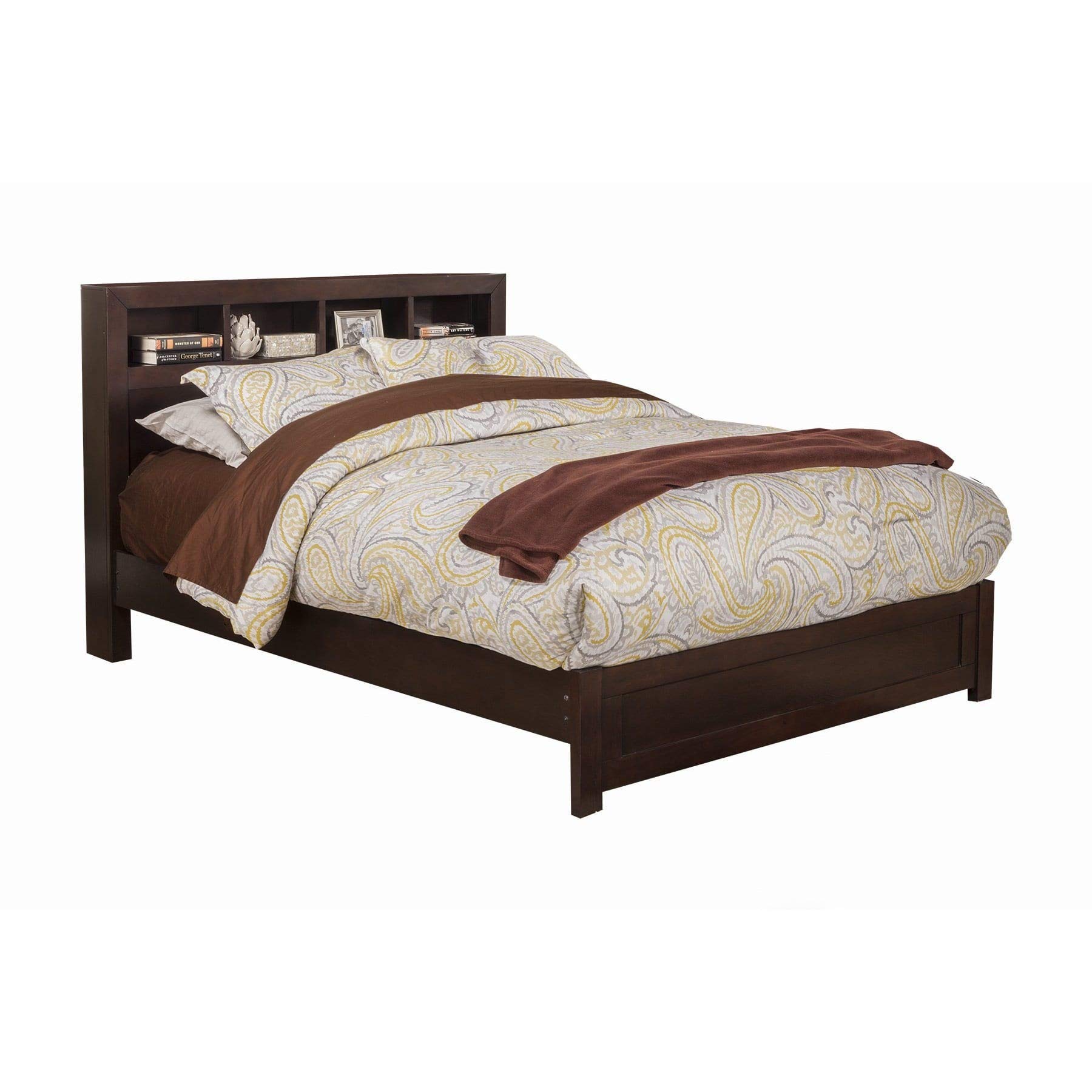 Amazon.com: Alpine Muebles Solana Estantería Plataforma cama : Hogar y  Cocina