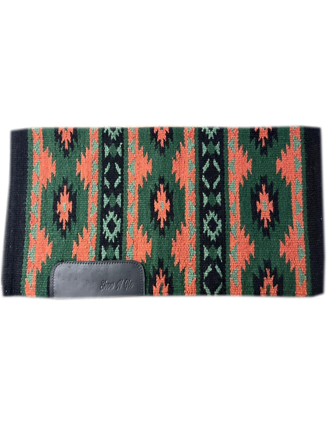 Western Show Pad z nowozelandzką wełną Hot Show koc dla koni (Multi Colors)