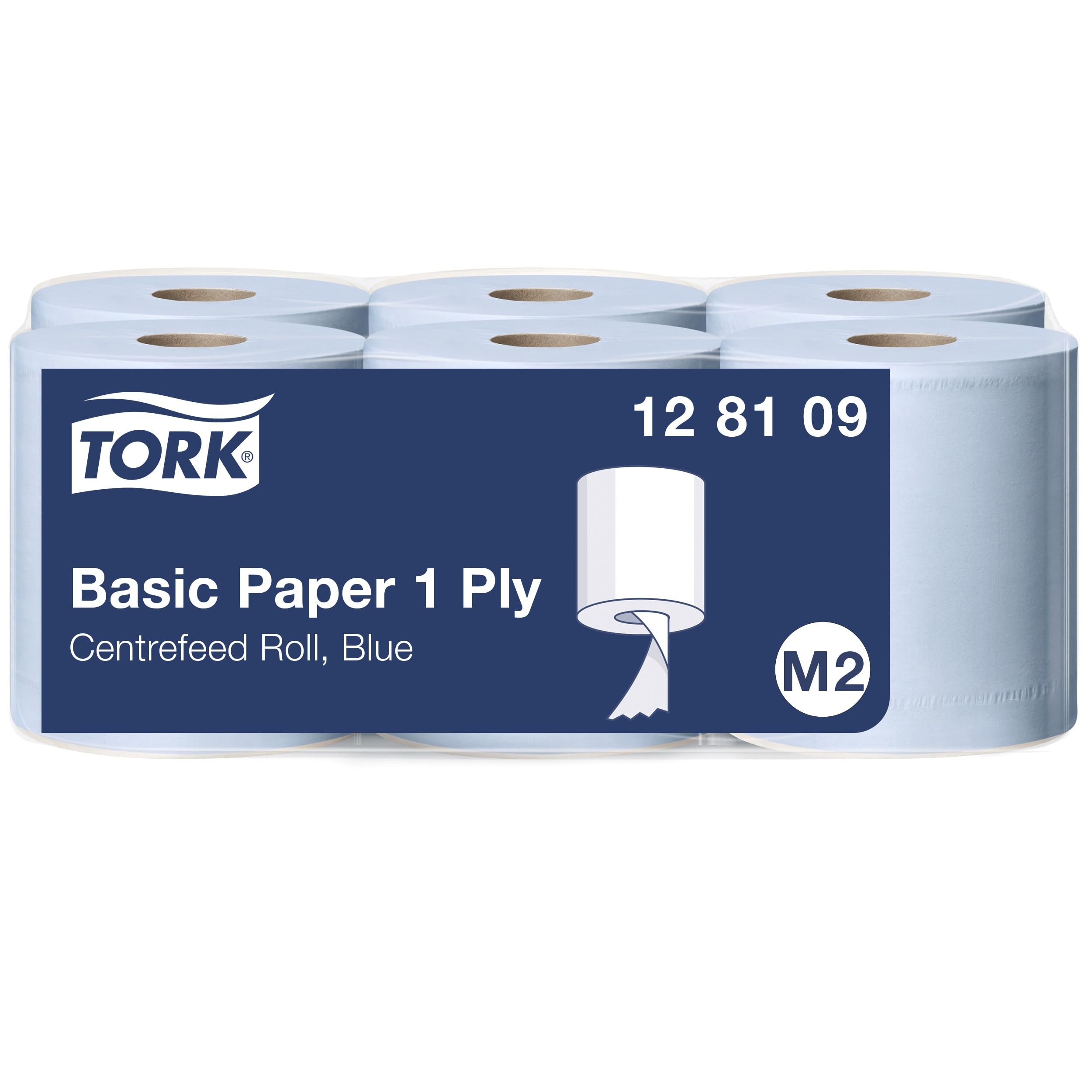 Tork Dry Multi-Purpose Wipes for Basic Wiping Task, Centrefeed Dispenser, Hand Use, Centrefeed of 1