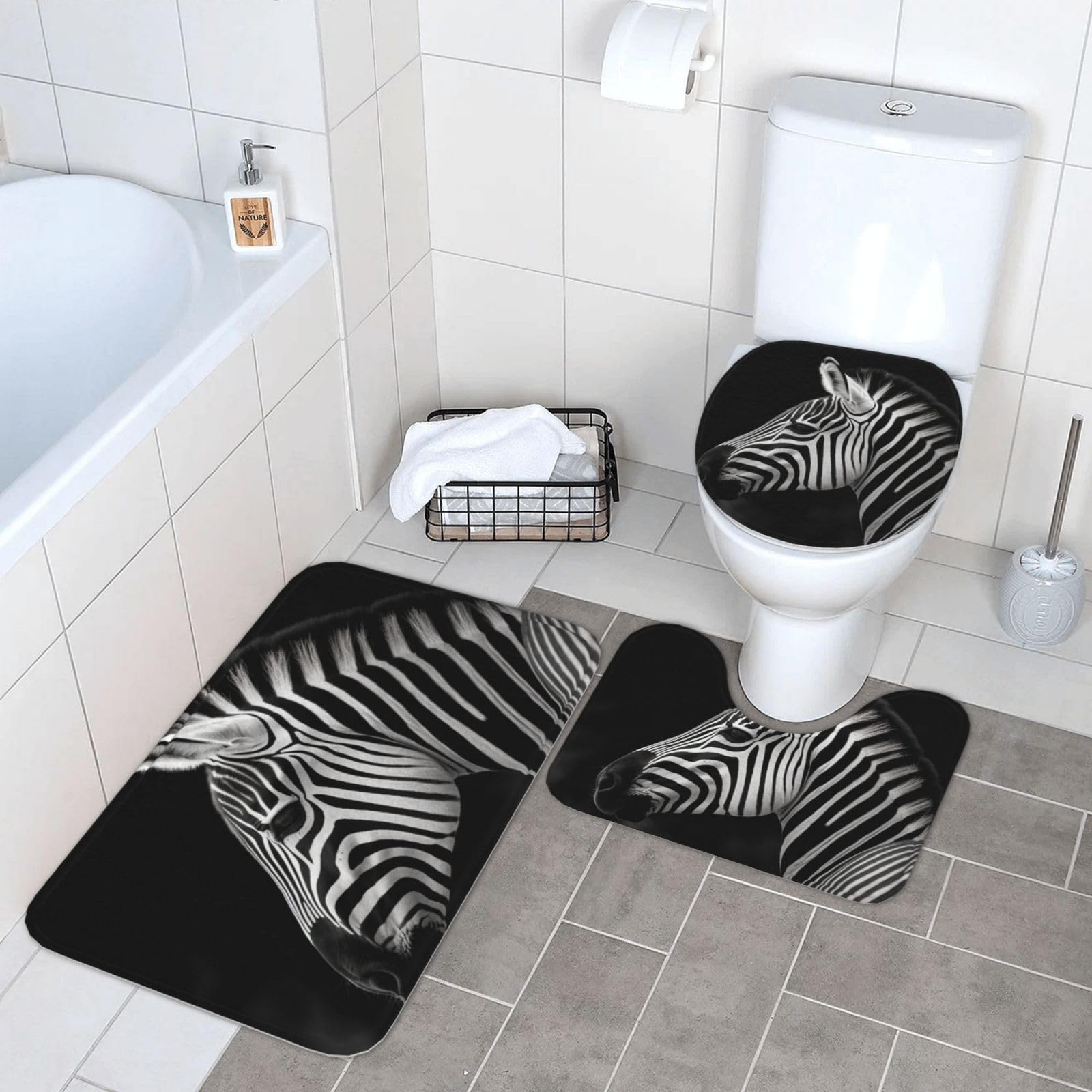 Tappeti, tappetini da bagno e copriwater in tessuto in velluto | Acquisti Online su