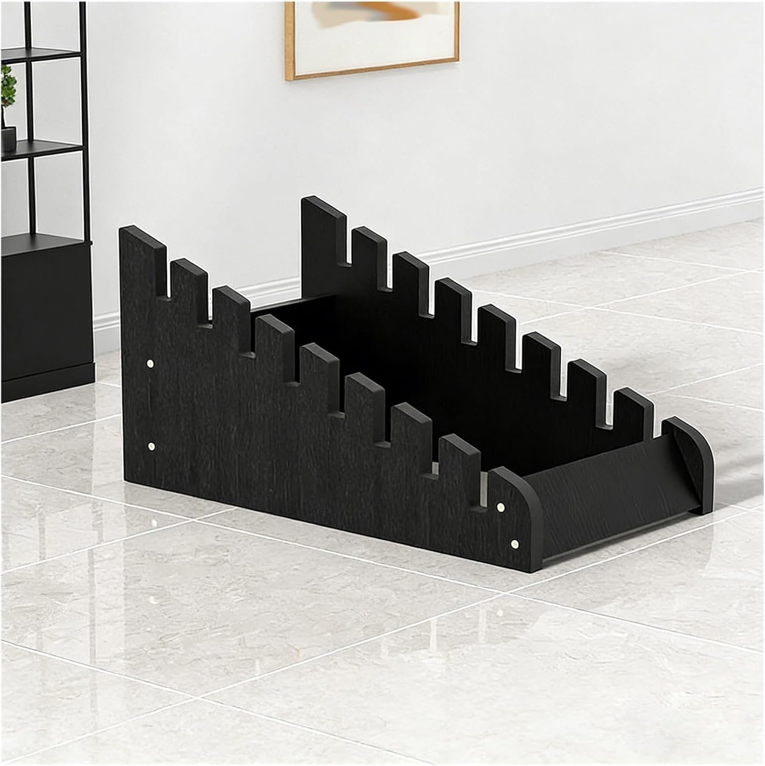 XAZLBIW Multi-Tiered Display Stand for Flooring and Tile Samples Perfect Trade Shows Retail Stores Showcase Your Products Effectively