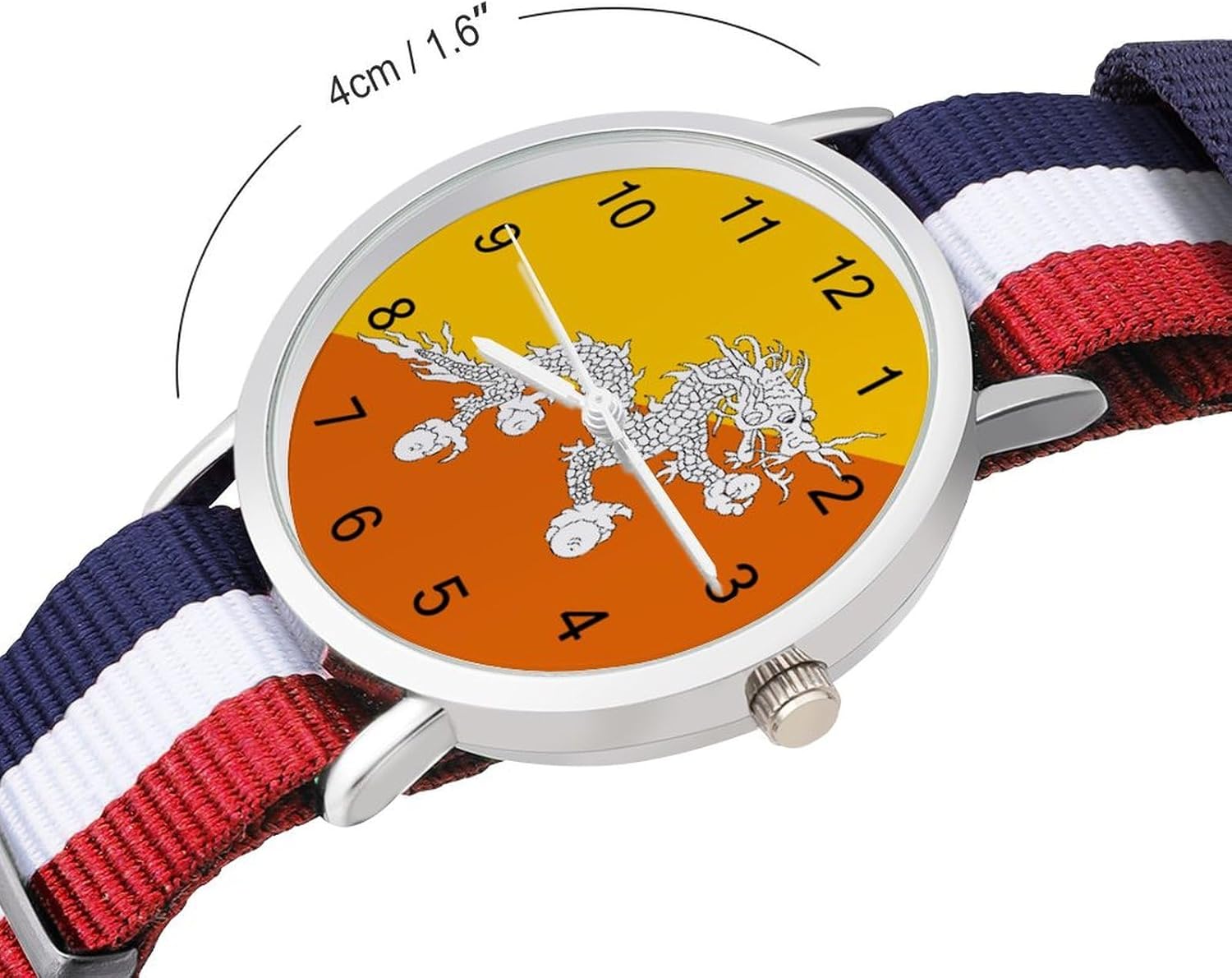 Flag of Grenada Wrist Watches,Men and Women Fashion Minimalist Watch