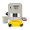 Champion Power Equipment 30-Amp Indoor-Rated Manual Transfer Switch with 25-Foot Generator Power Cord and Weather-Resistant Power Inlet Box