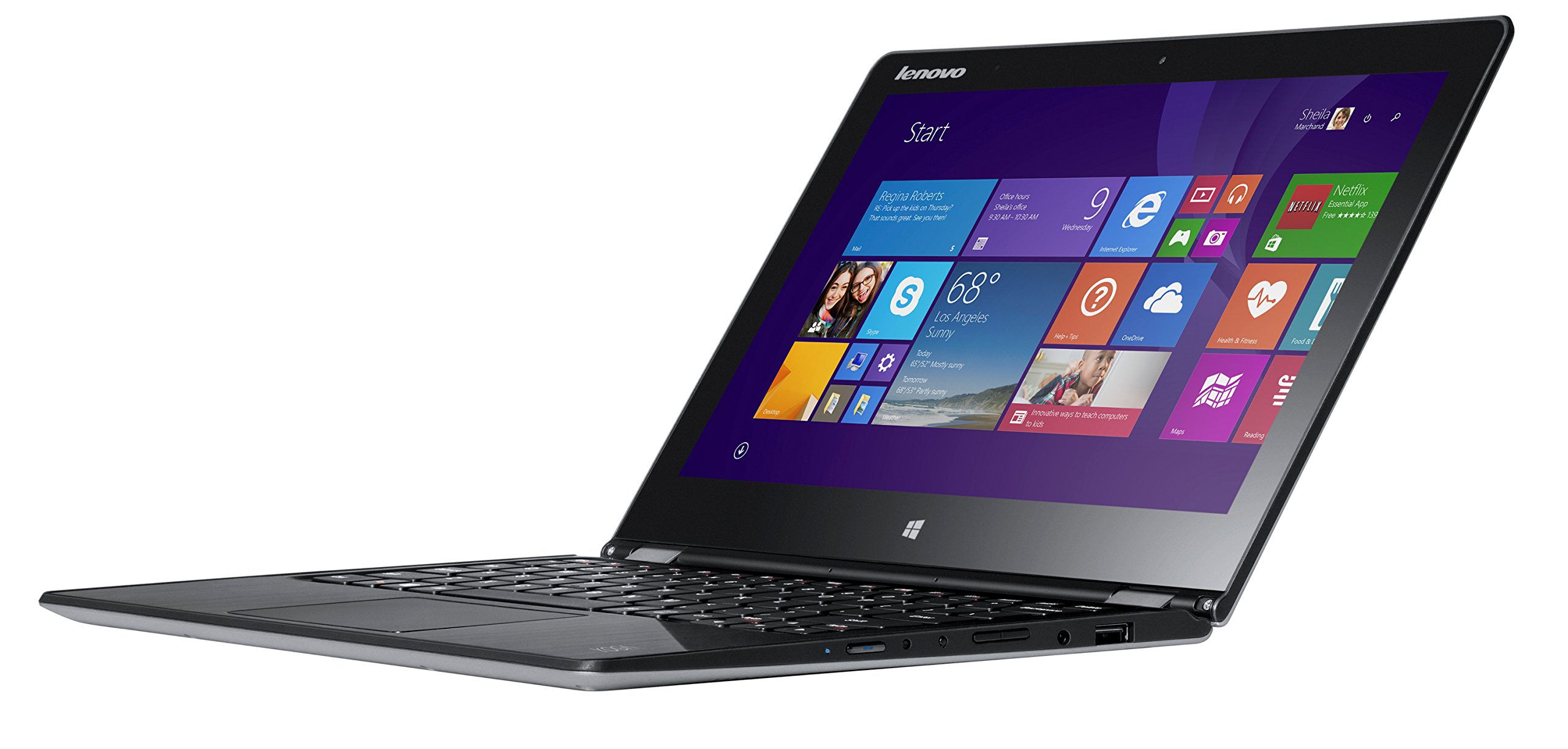 Lenovo YOGA 3 11 Ultrabook 11,6 pollici, Intel Core M - 5Y10C, 2.0GHz, 4GB di RAM, 128GB SSD, Intel HD Graphics , touch screen , Windows 8.1, Argento [Germania]
