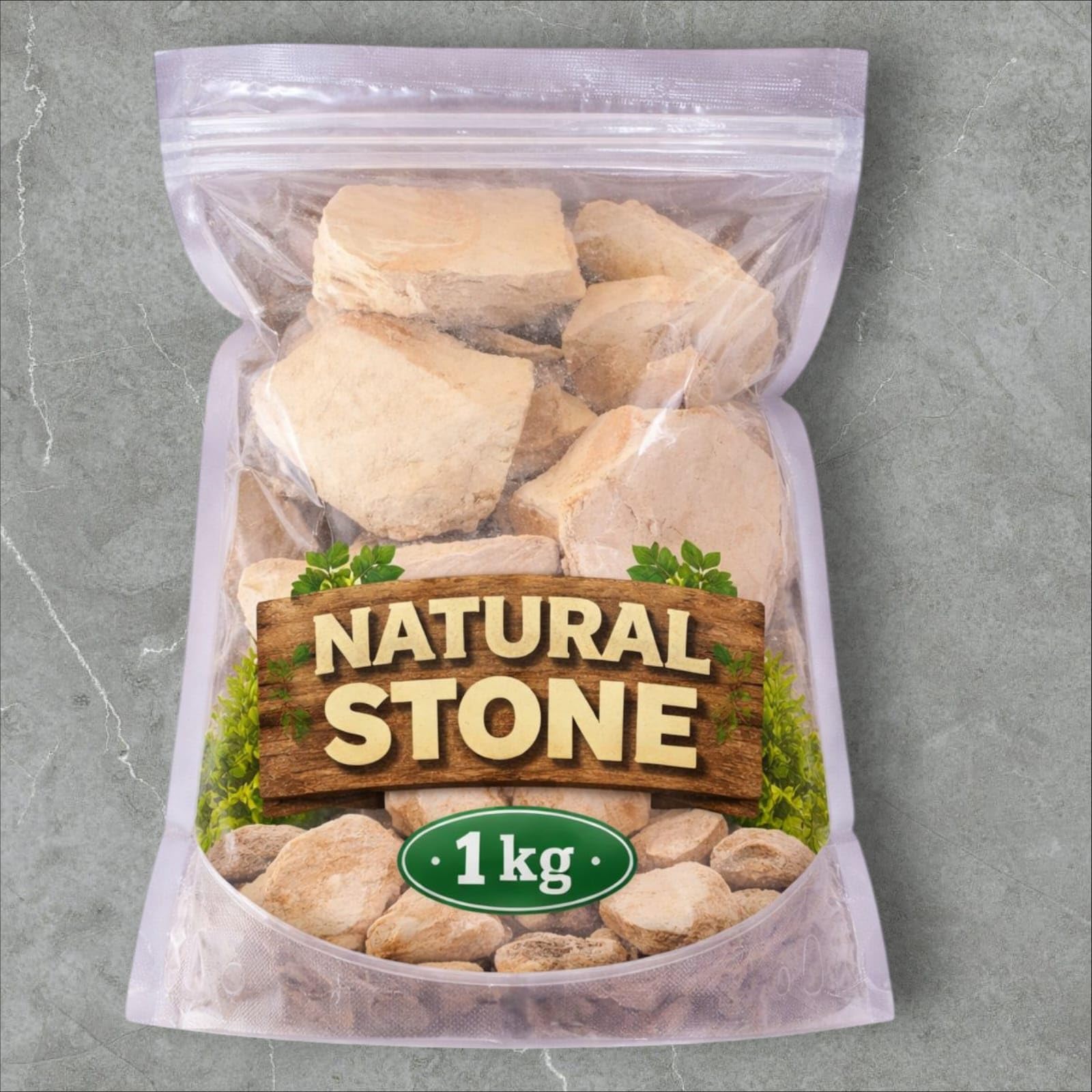 Natural Stone Multani Mitti Raw Fuller's Earth Pieces, 1 kg-image-28