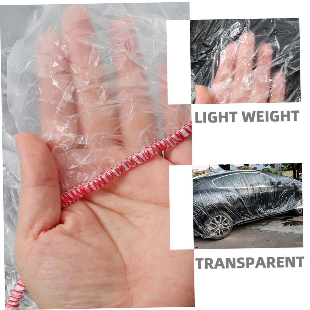Cabilock Outdoor Car Rain Cover Universal Fit Your Vehicle Rain Sun Lightweight Design — view 9