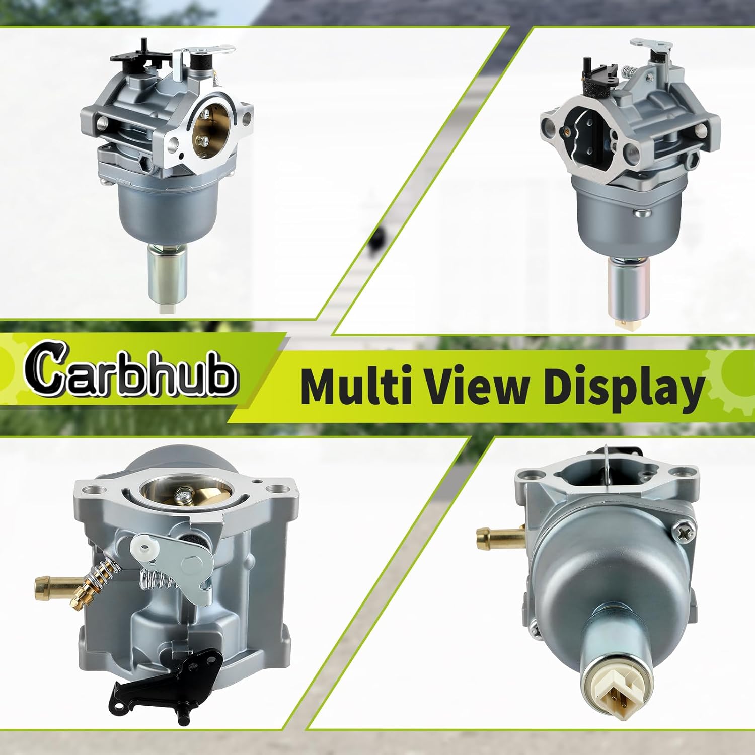 Carbhub 791858 Carburetor Replacement for 792358 791858 794572 799727 698620 793224 697190 697141 14hp 15hp 16hp 17hp 17.5 HP 18hp Craftsman Lawn Tractor Mower with Air Fuel Filter