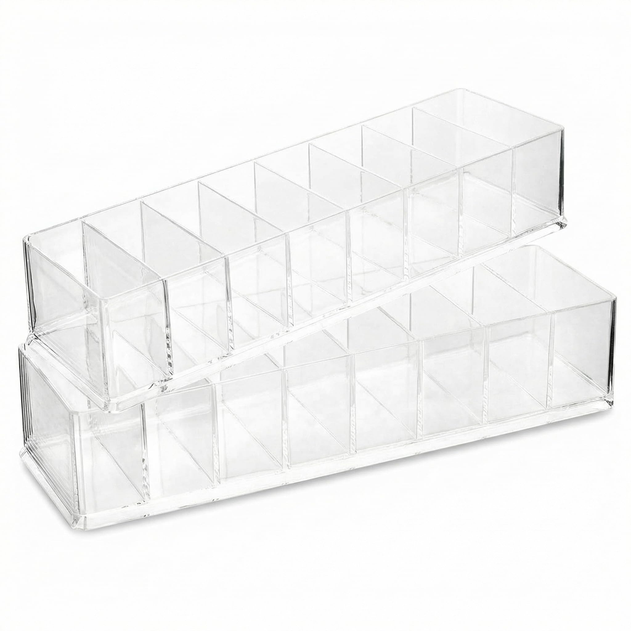 QWORK® Lot De 2 Makeup Organizer