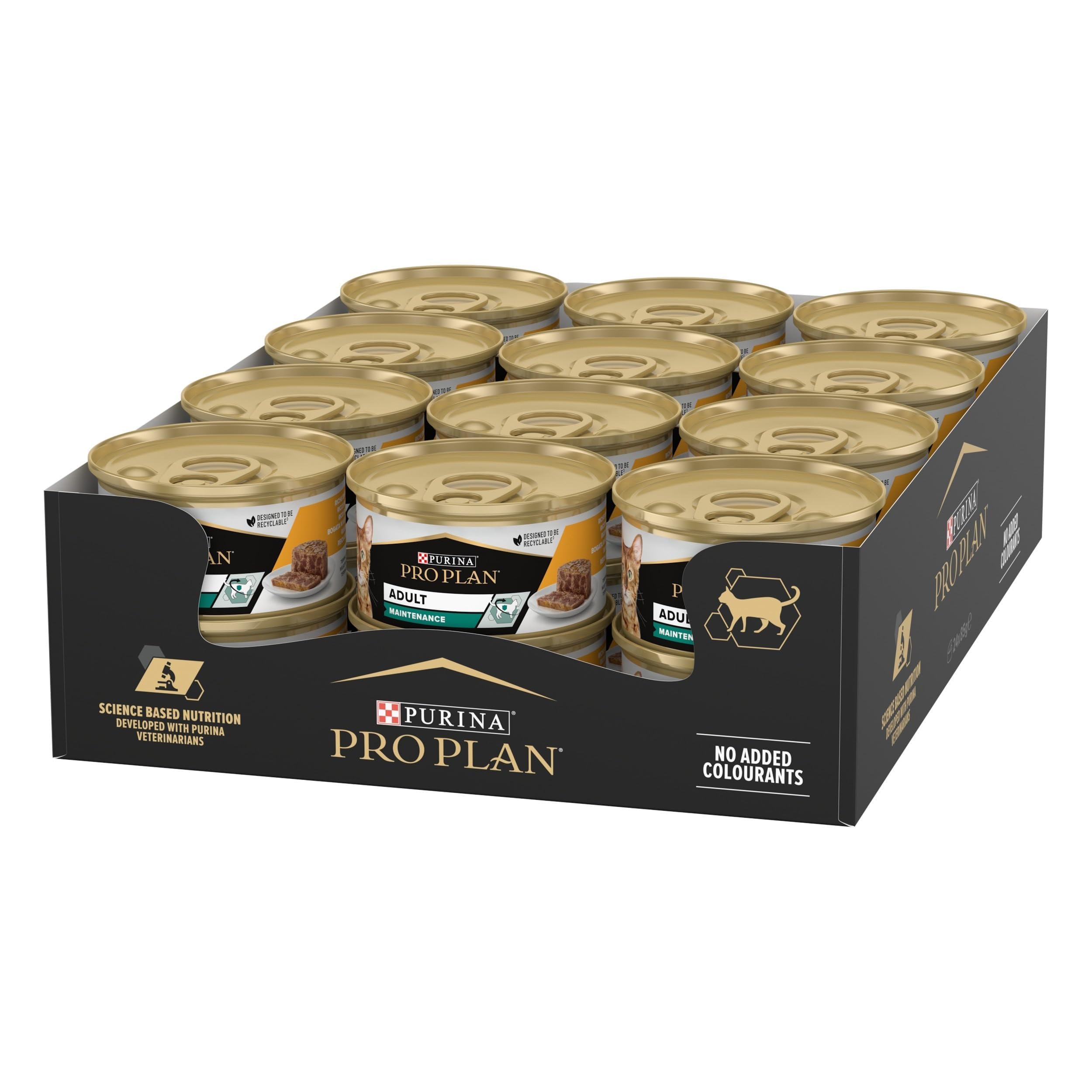 PURINA PRO PLAN | Adult STERILISED MAINTENANCE | Complete Food for Sterilized Adult Cats | Helps Maintain Good Urinary Health | Terrine | Chicken | Box | Pack of 24 x 85g-picture-22