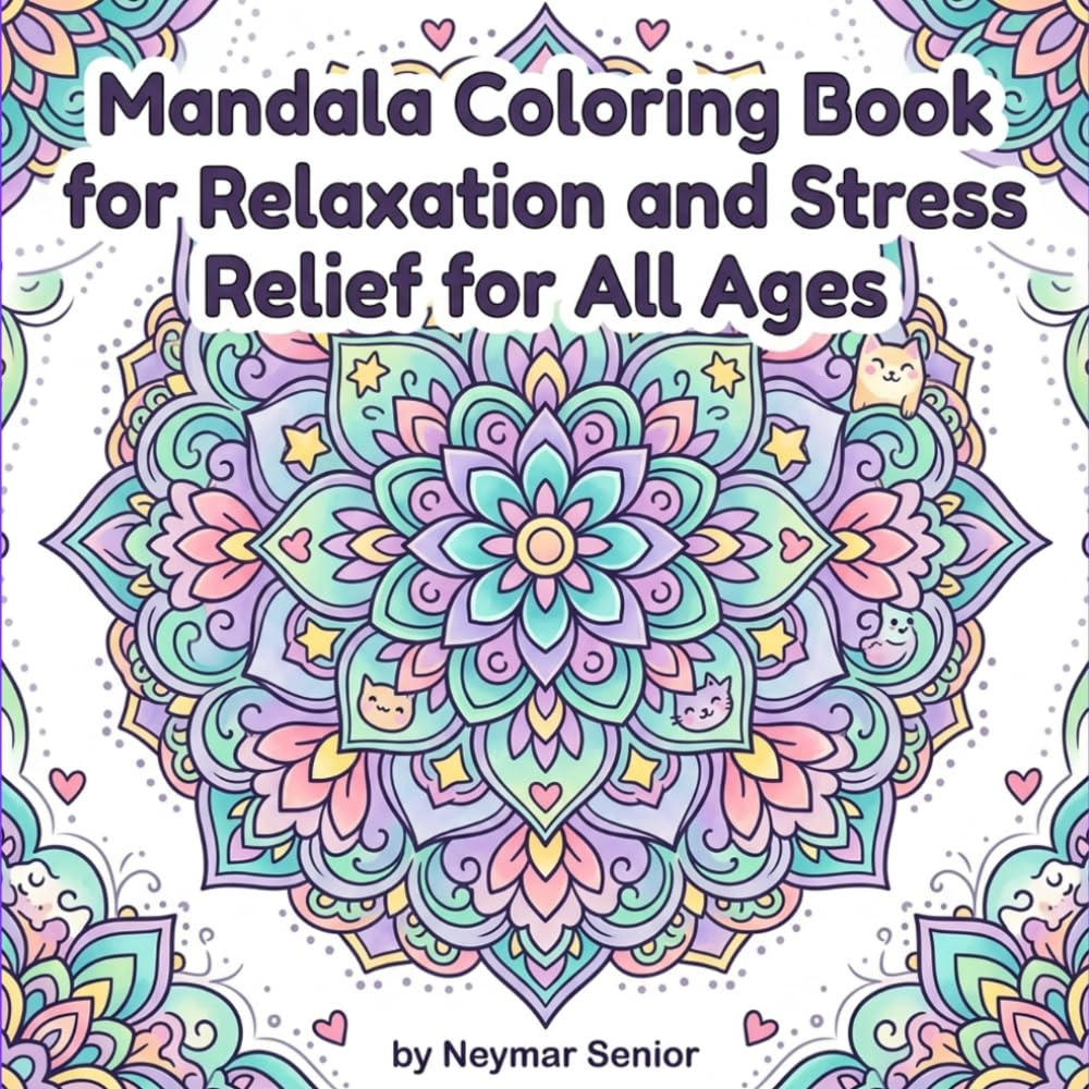 Mandala Magic: A Coloring Book for All Ages | 40 Relaxing Mandala Designs for Stress Relief, Mindfulness, and Creative Fun