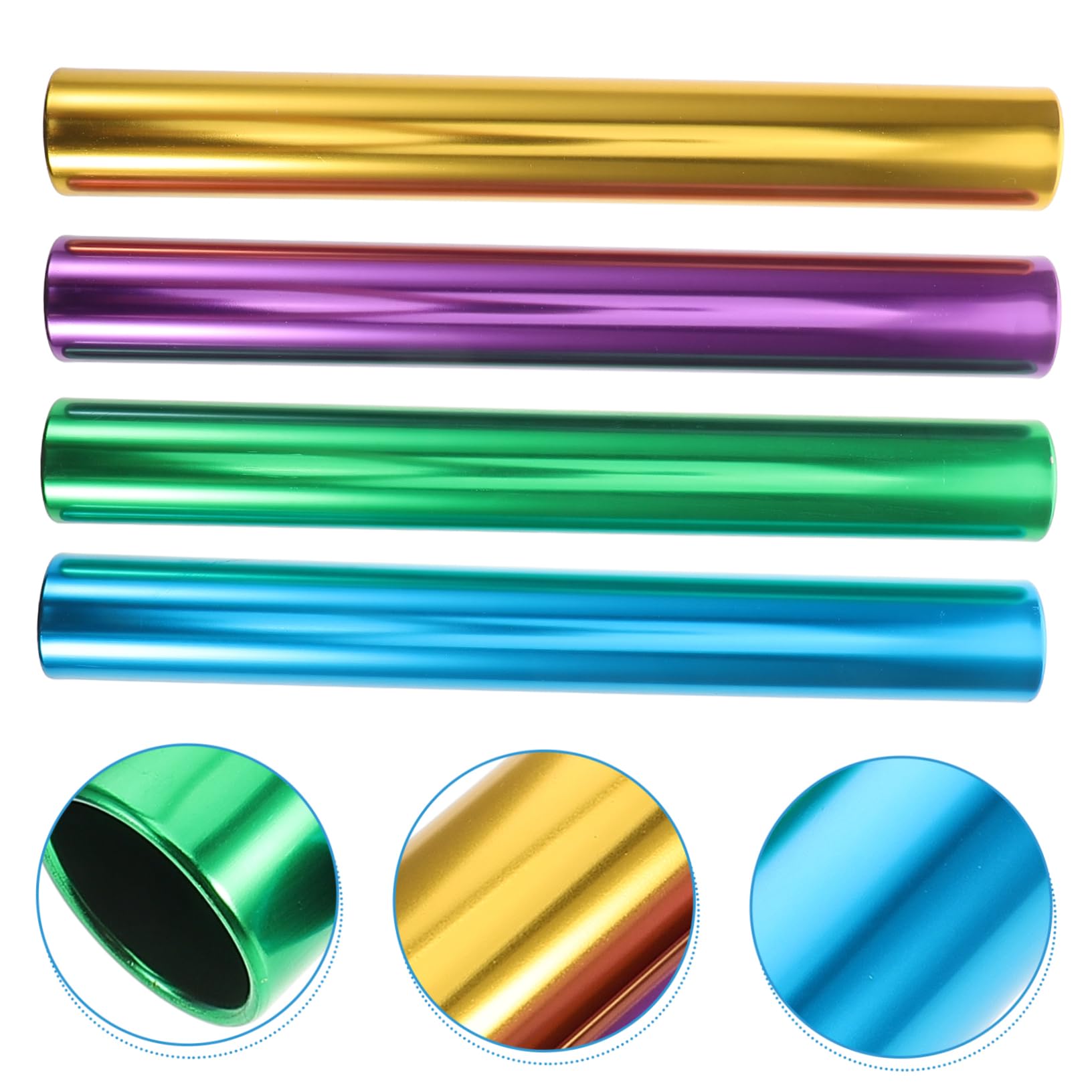 VANZACK Aluminum Alloy Relay Durable Running Sticks for Field Race Simple Racing Tool