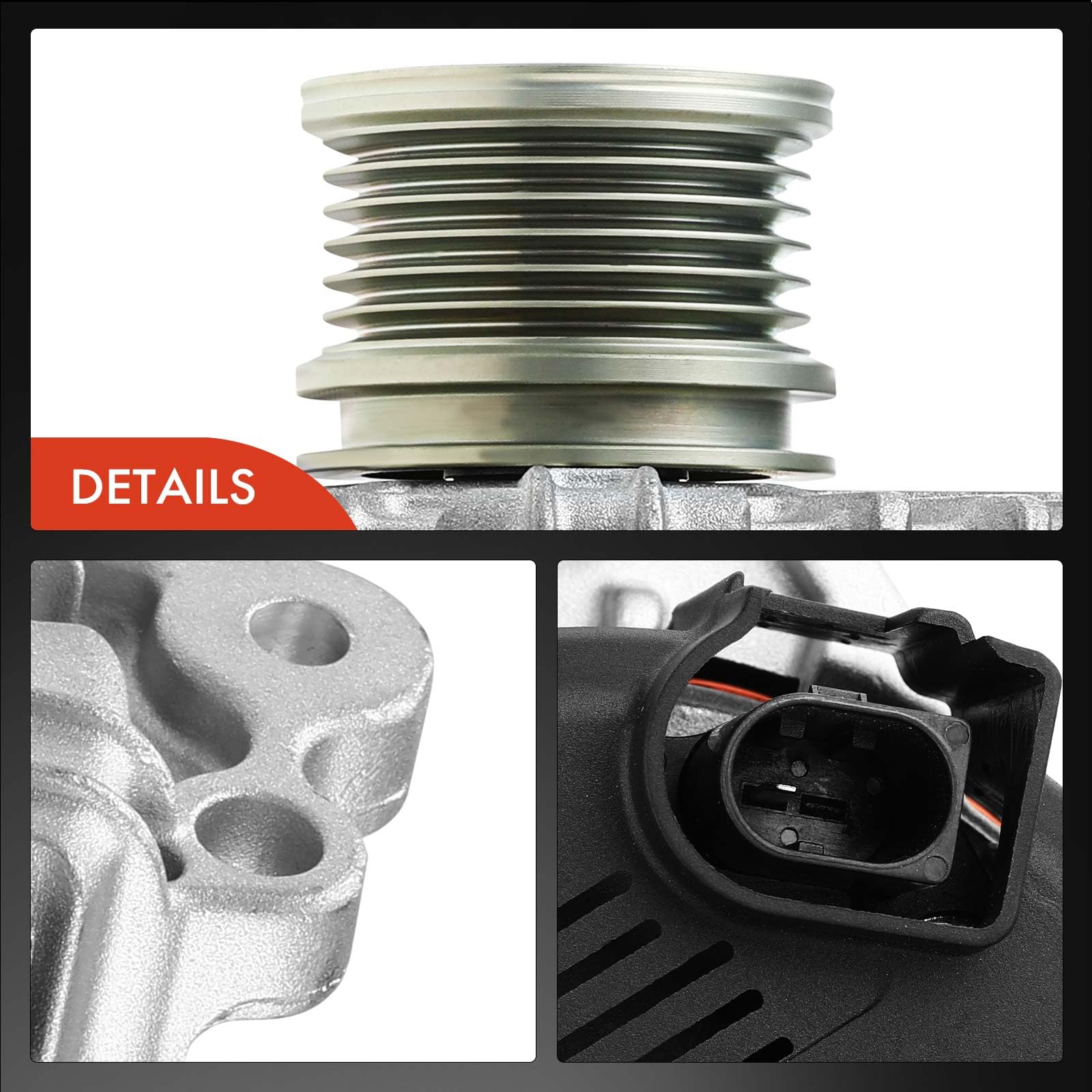 Frankberg Generatore Alternatore Diesel Compatibile con A4 Avant 8K5 2.0L A6 Avant 4G5 4GD 2.0L Q5 8RB 2.0L A4 8K2 2.0L A4 Allroad 8KH 2.0L Replace# FG20S014