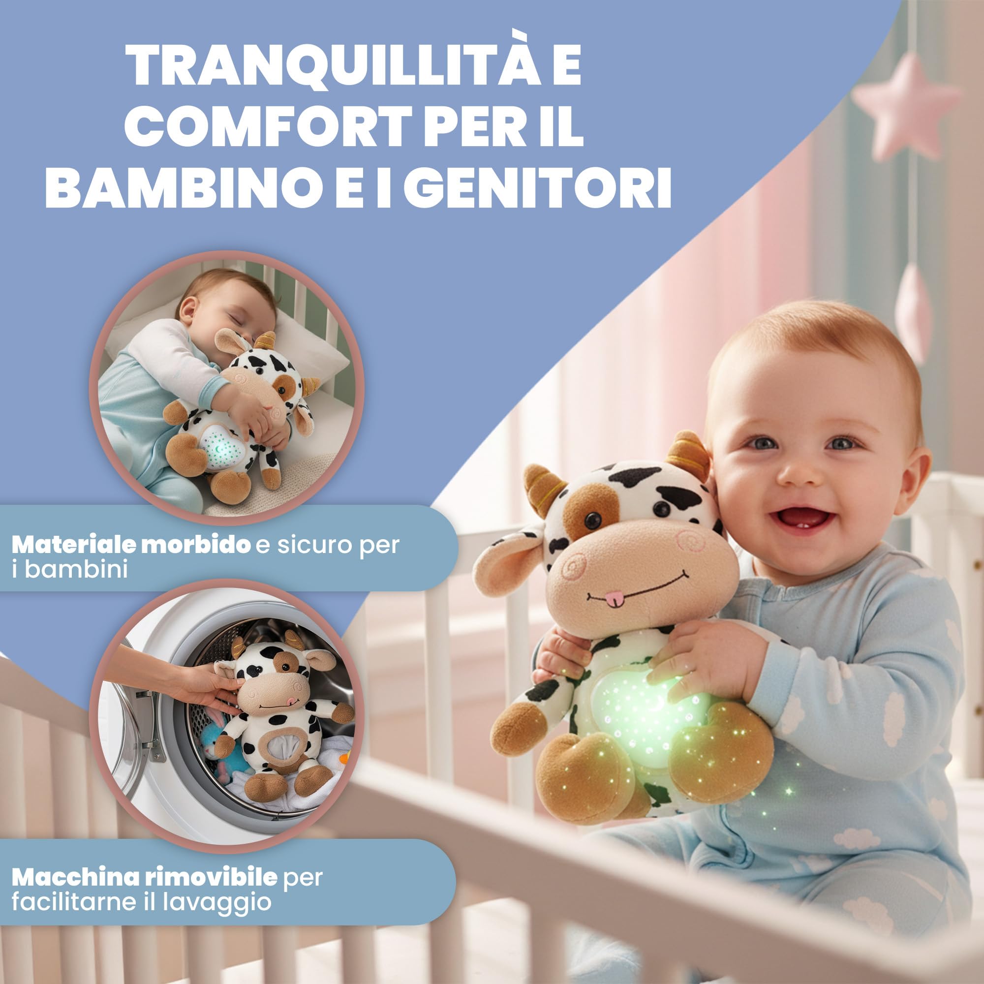 Bnineteenteam Giocattolo Per Bambini In Lega E Plastica, Modello Con Luci E Suoni, Porte Apribili, 19,5 Cm, Bianco