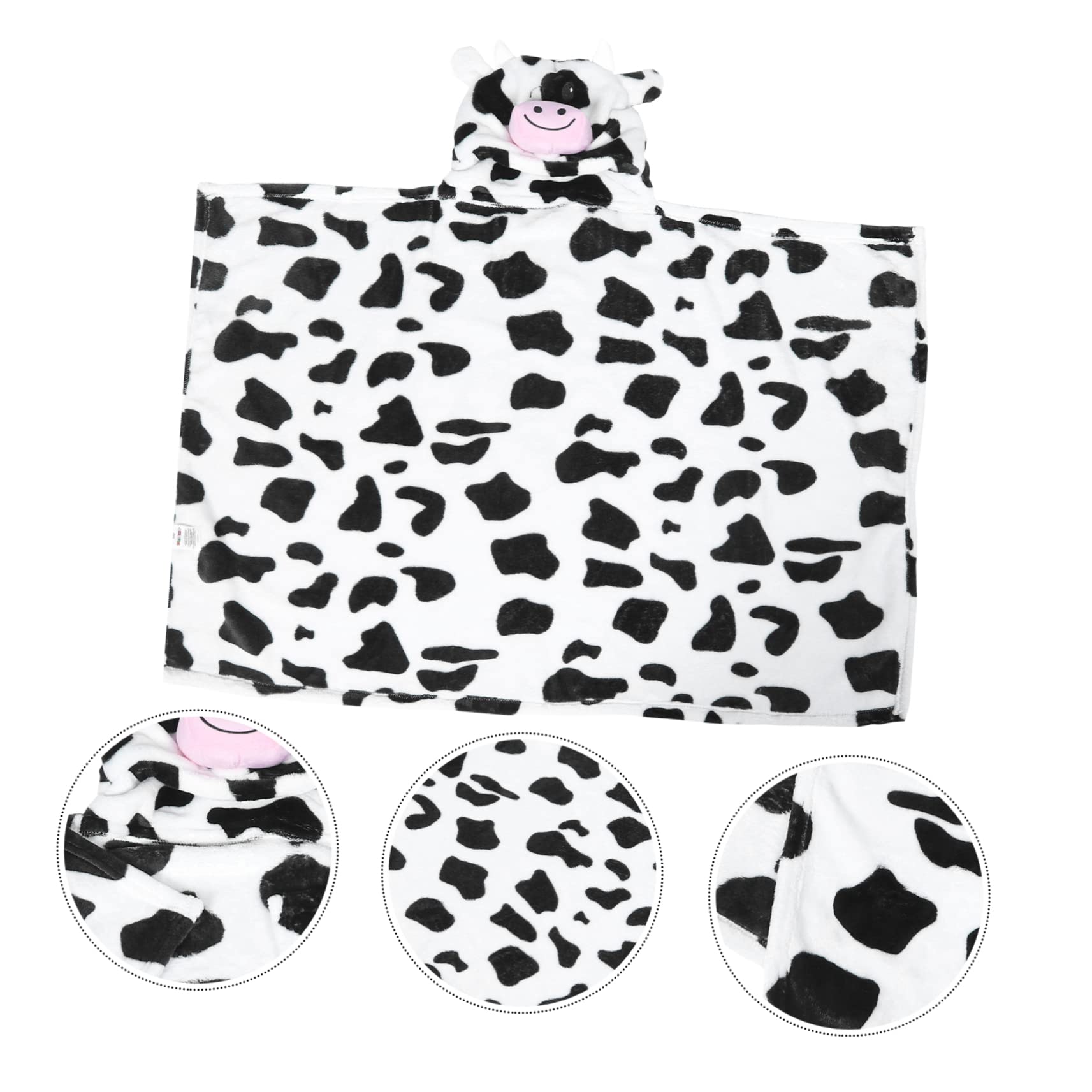 Amazon.co.jp: Levemolo 牛柄のベビーブランケット 幼児用おくるみ 牛 