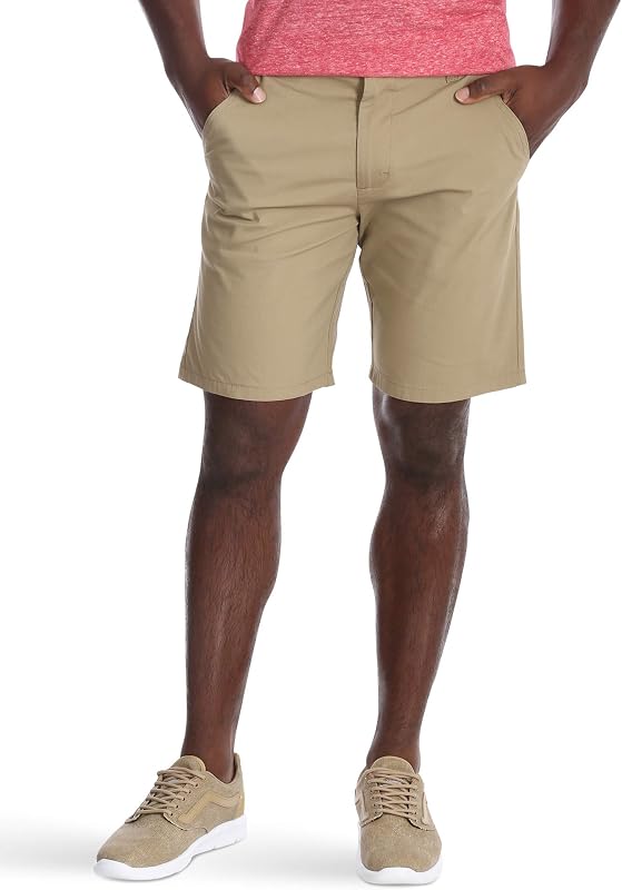 Wrangler Authentics Pantalón corto delantero plano Performance Comfort Flex para hombre