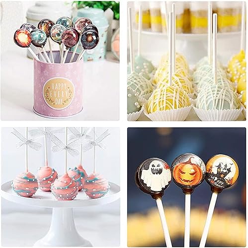 Miniatura 6 de 20 agujeros de silicona antiadherente Cake Pop Kit de silicona Lollipop molde pastel molde hornear chocolate hielo celosía molde para hornear +20