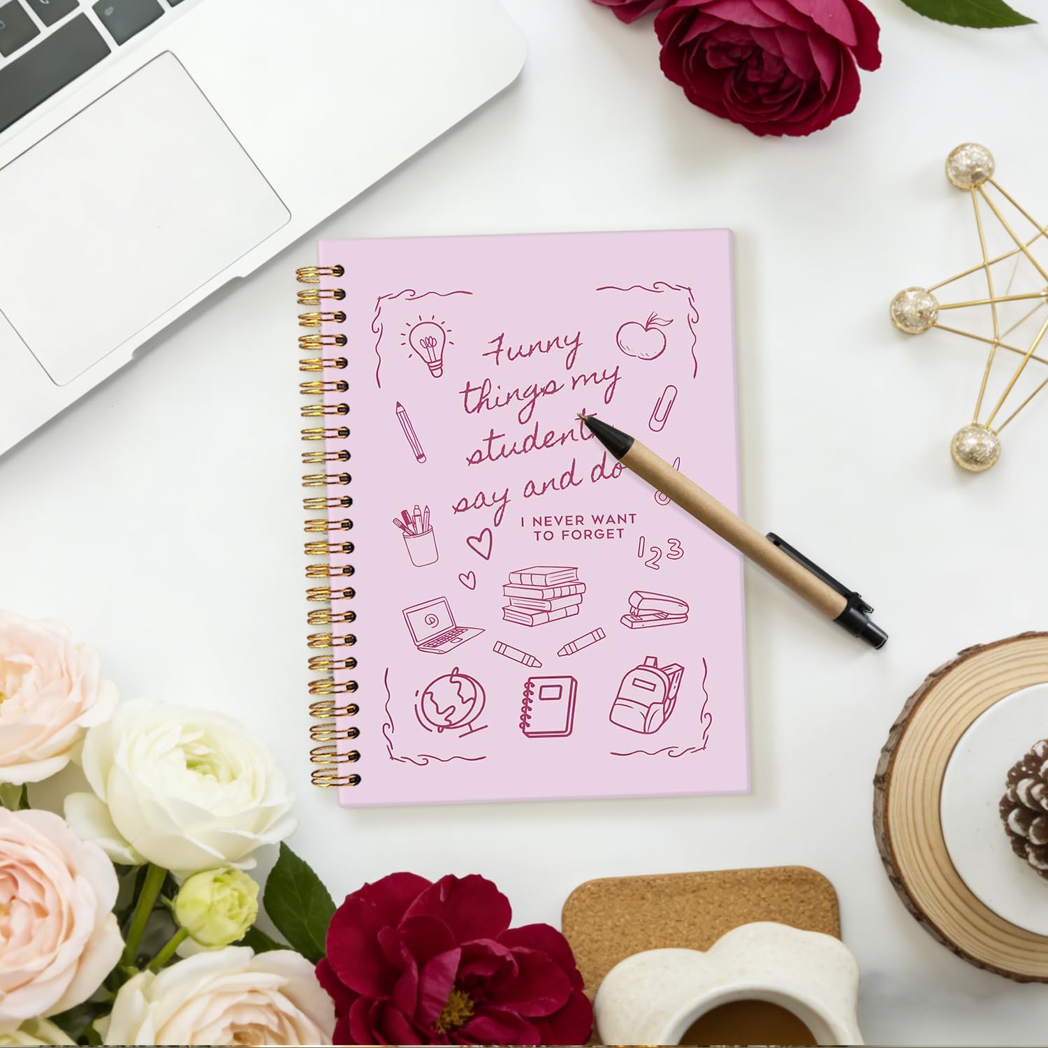 Teacher Spiral Notebooks, Back to School Teacher Gifts image 5