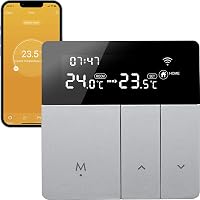 BEOK CONTROLS WiFi Okos Gázkazán Termosztát - Programozható, Smart Life/Google Home/Alexa Kompatibilis, Távvezérelhető, Gyerekzárral, 3A TGP 1