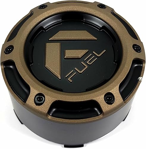 Fuel Offroad Ruedas 1005-49ZD 1005-51 Tapa central negra mate y bronce 8x170 8x180