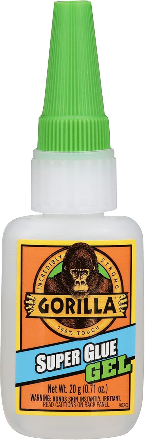 Gorilla Super Glue Gel, 20 gram (Pack of 2) : Office Products